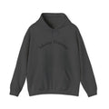 Minimal Script "Enter text" Hoodie | White Customizable Text Design