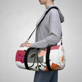 Floral Retro Duffel Bag — Durable Small or Large Colorful Daisies Travel & Gym Bag