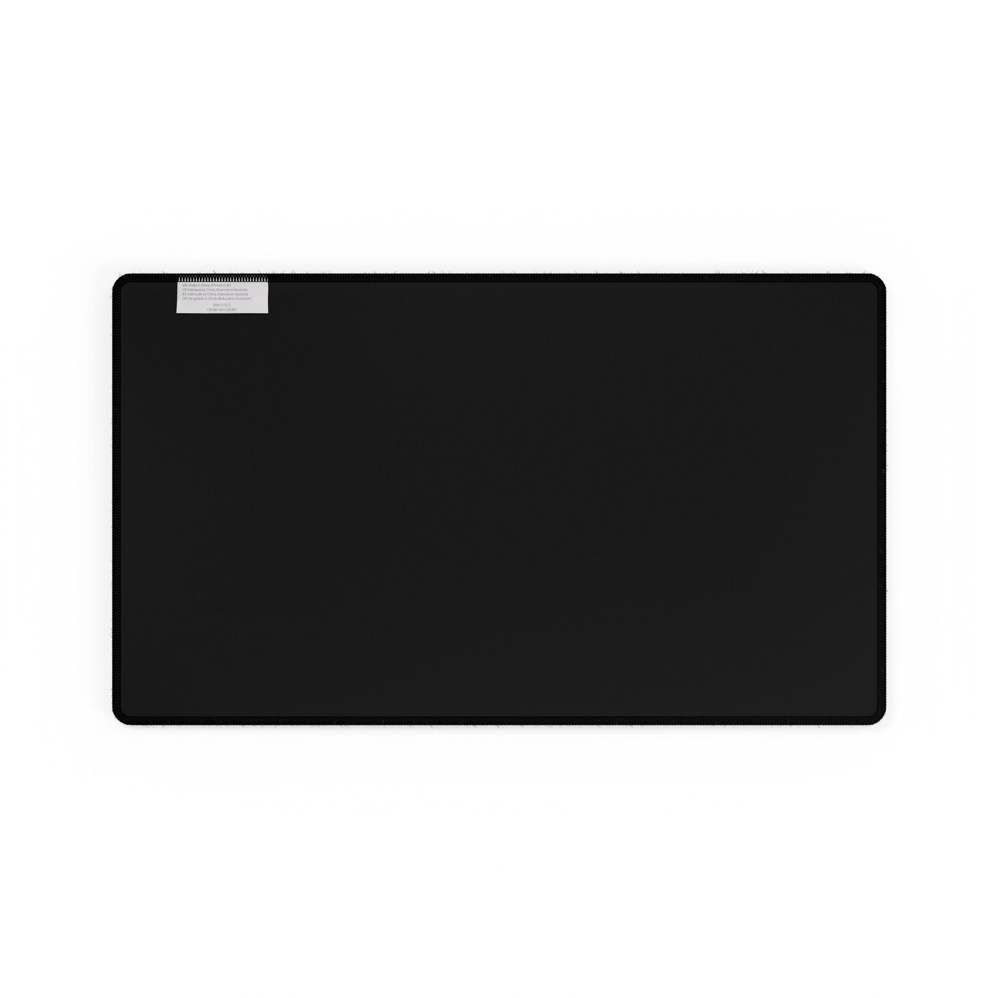 Minimalist Color Block Desk Mat — Modern Pink, White & Gray Gaming/Office Desk pad