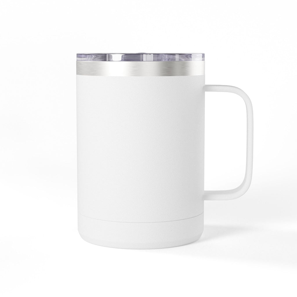 Stack of Books Coffee Tumbler – 'One More Chapter' 15oz Insulated Mug