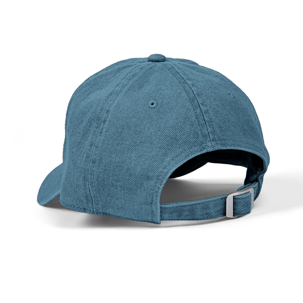 Embroidered 'No Pain No Gain' Denim Hat — Floral Fitness Dad Cap