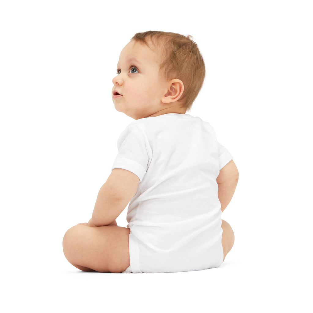 Infant Bodysuit with Pink & Gray Balloon Graphic – Newborn Baby One-Piece