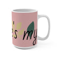 Where's My     15oz Ceramic Coffee Mug — Pink Botanical Gift