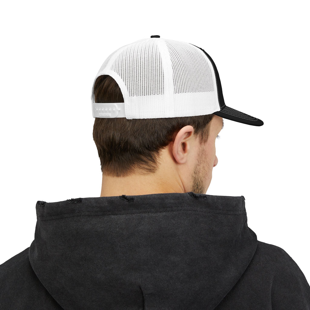 Trucker Cap – "One Life Live It" Embroidered Mesh Snapback