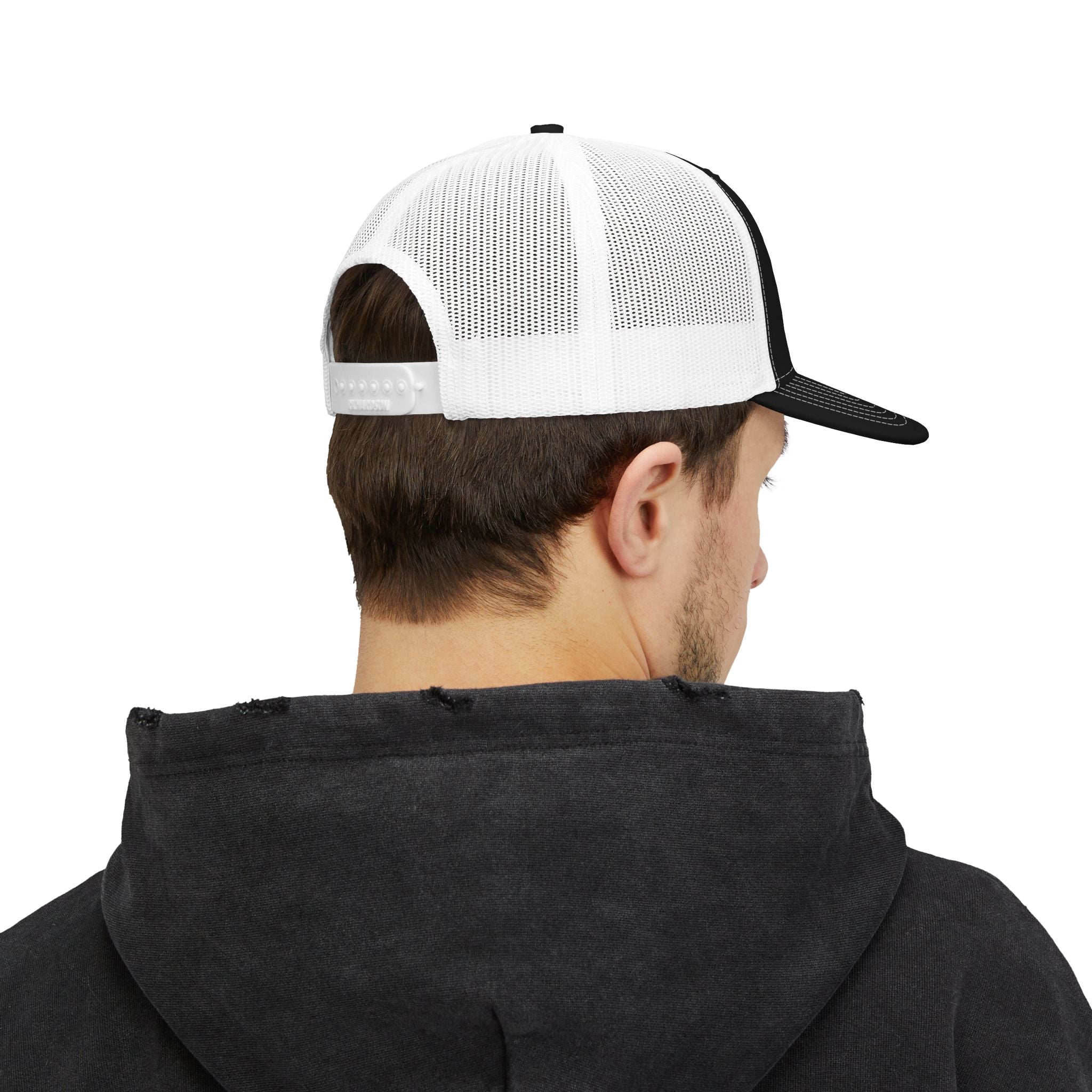 Trucker Cap – "One Life Live It" Embroidered Mesh Snapback