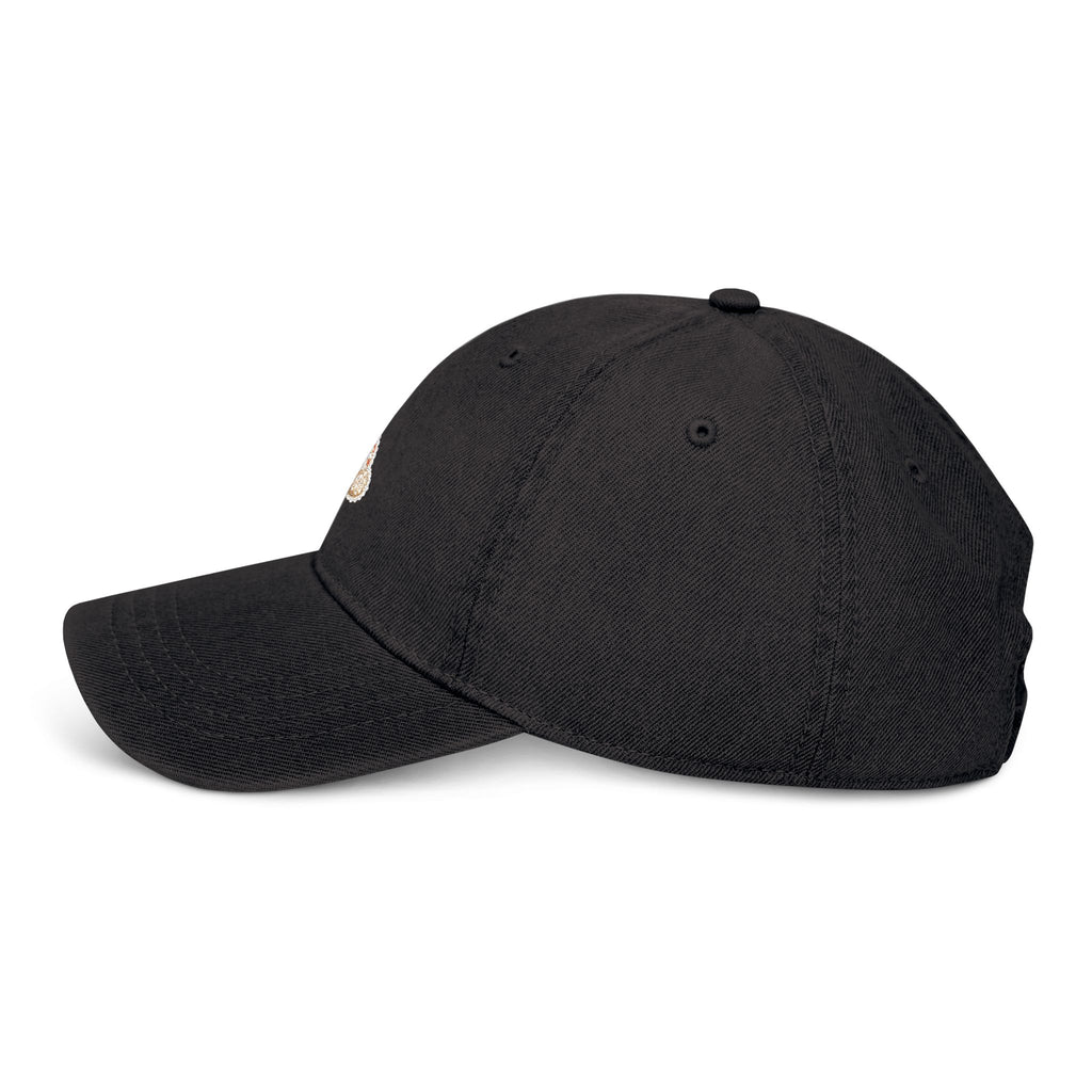 Embroidered Bunny, Denim cap