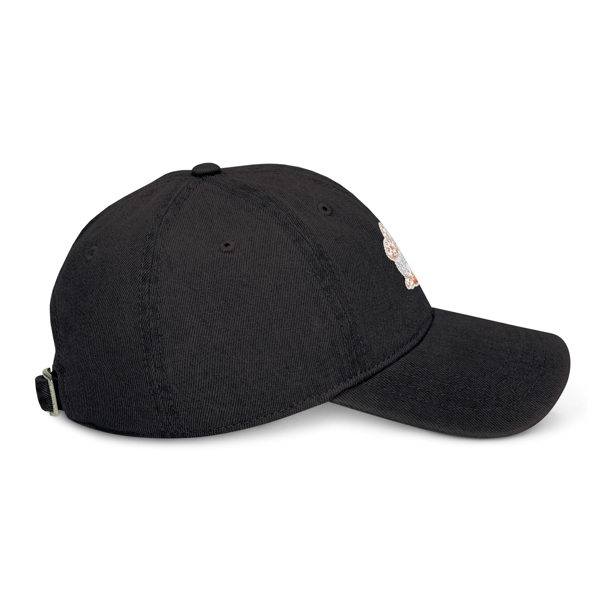 Embroidered Bunny, Denim cap
