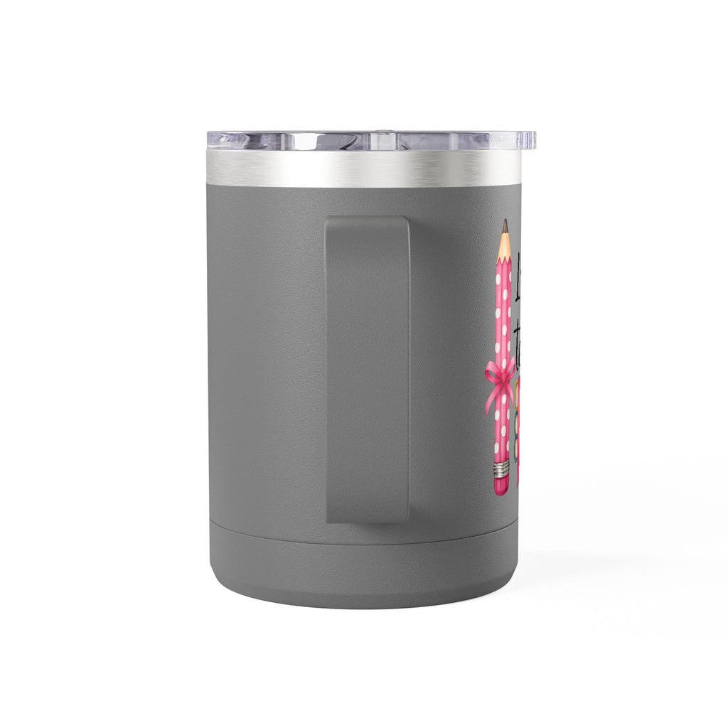 Stack of Books Coffee Tumbler – 'One More Chapter' 15oz Insulated Mug