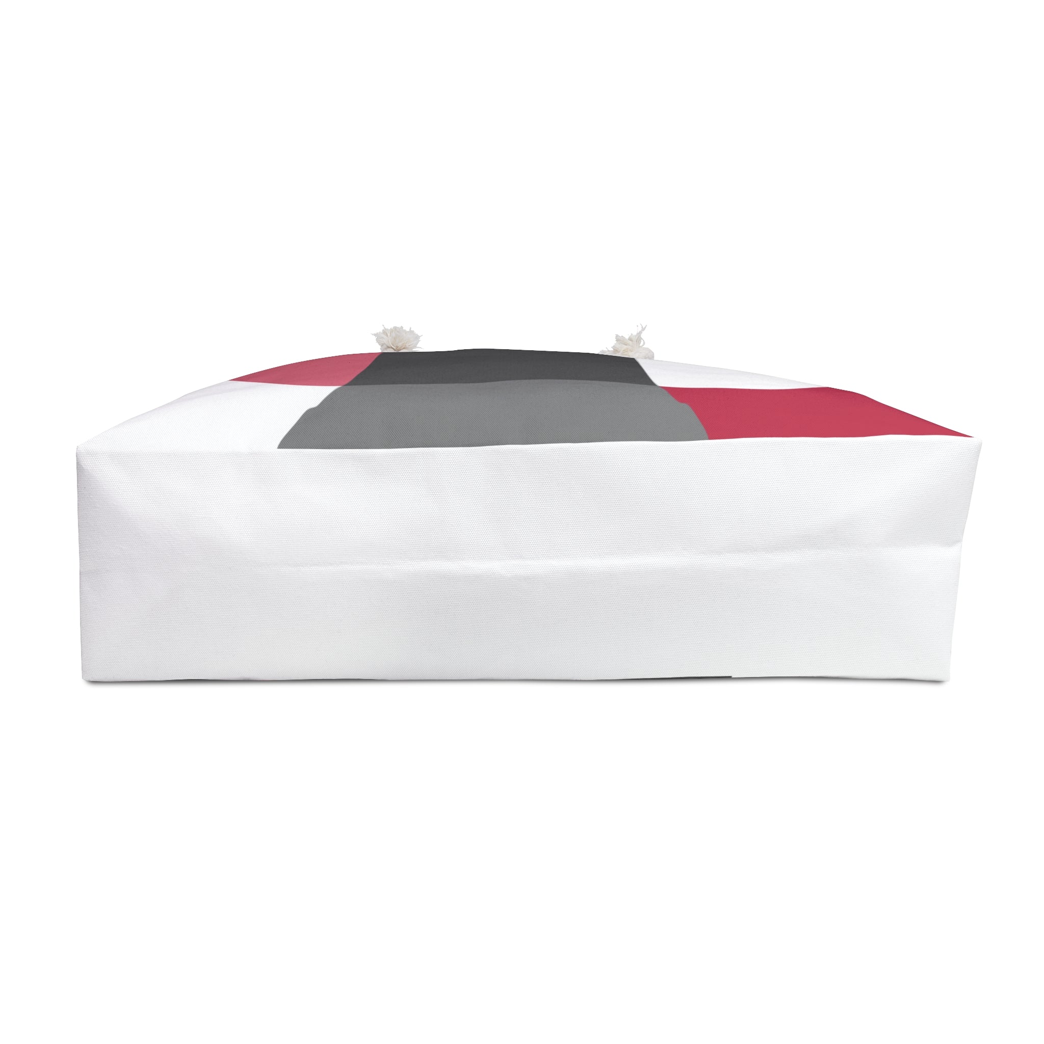Colorblock Weekender Bag – Chic Pink, Gray & White Travel Tote