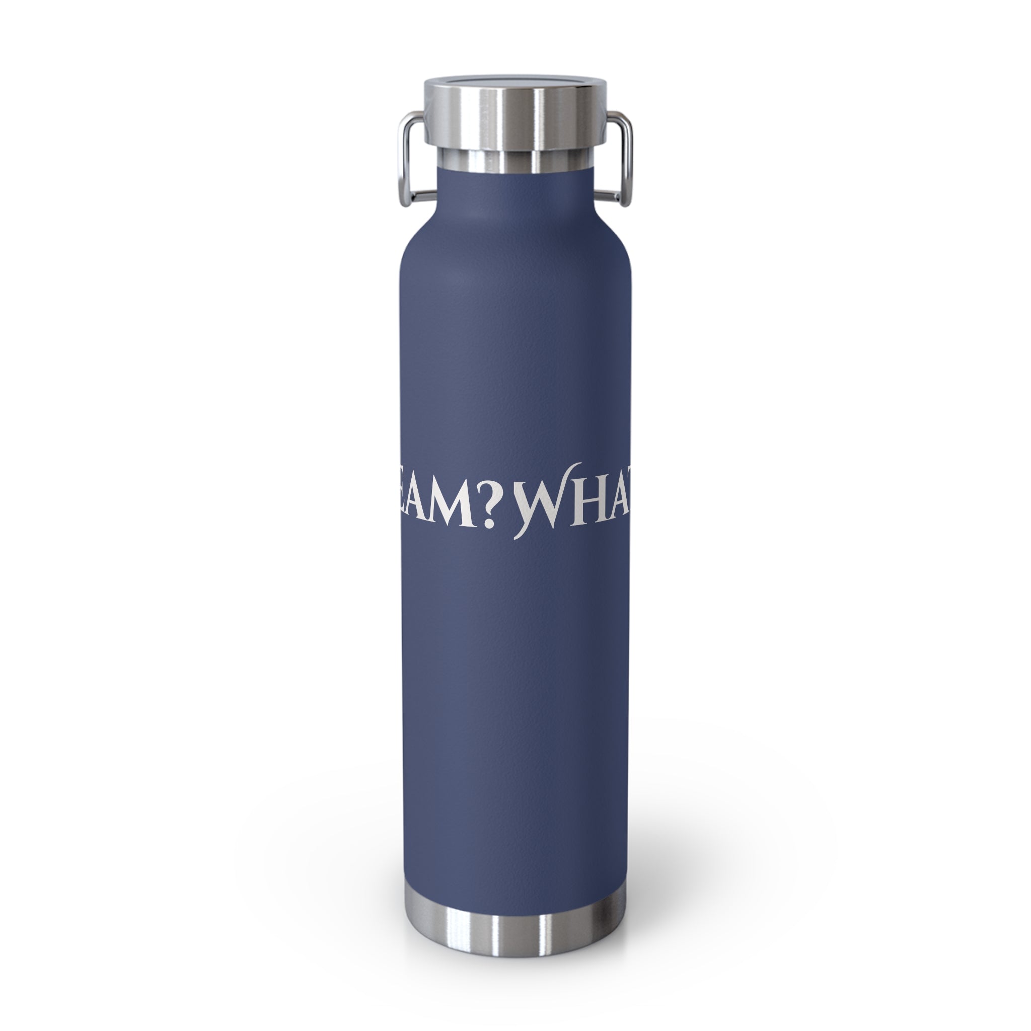 What's Your Dream? - 22oz Copper Vacuum Insulated Bottle —Stainless Steel Water Flask