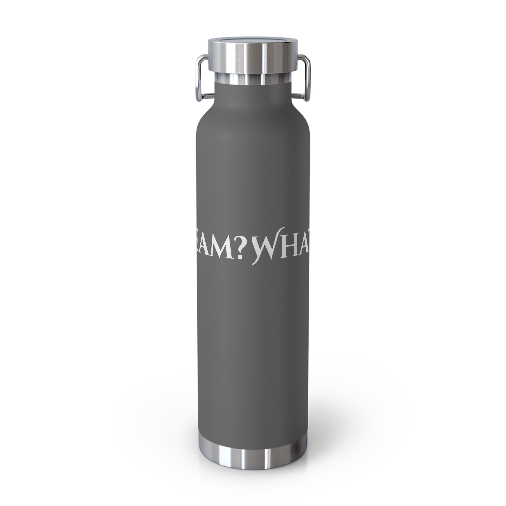 What's Your Dream? - 22oz Copper Vacuum Insulated Bottle —Stainless Steel Water Flask
