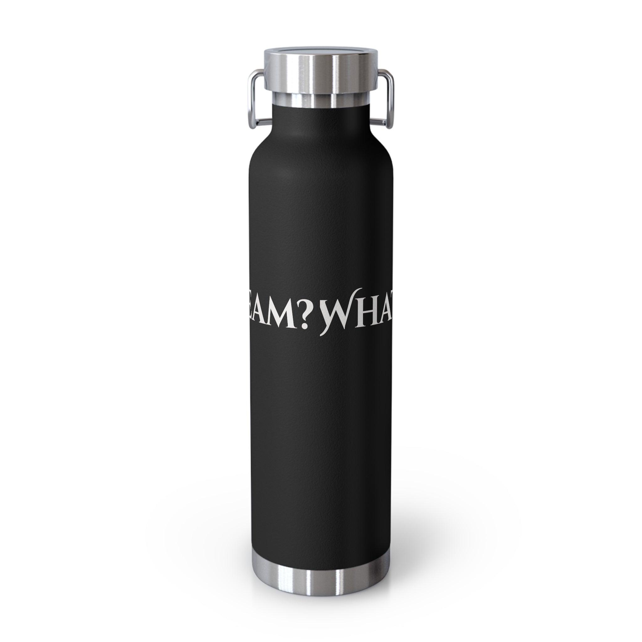 What's Your Dream? - 22oz Copper Vacuum Insulated Bottle —Stainless Steel Water Flask