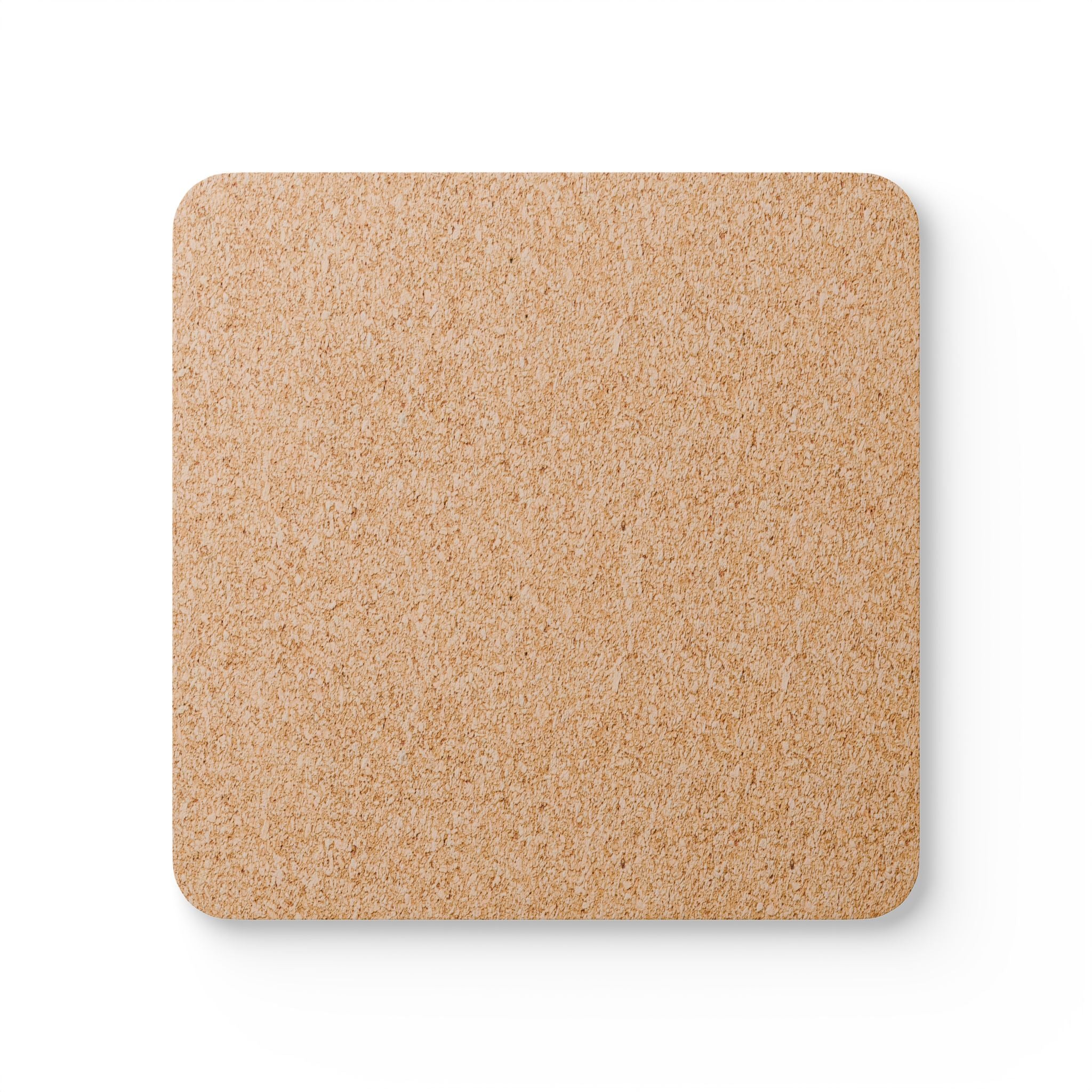 Plaid Corkwood Coaster Set — Pink, white, raspberry, & gray Geometric Drink Cork Coasters (4-Pack)