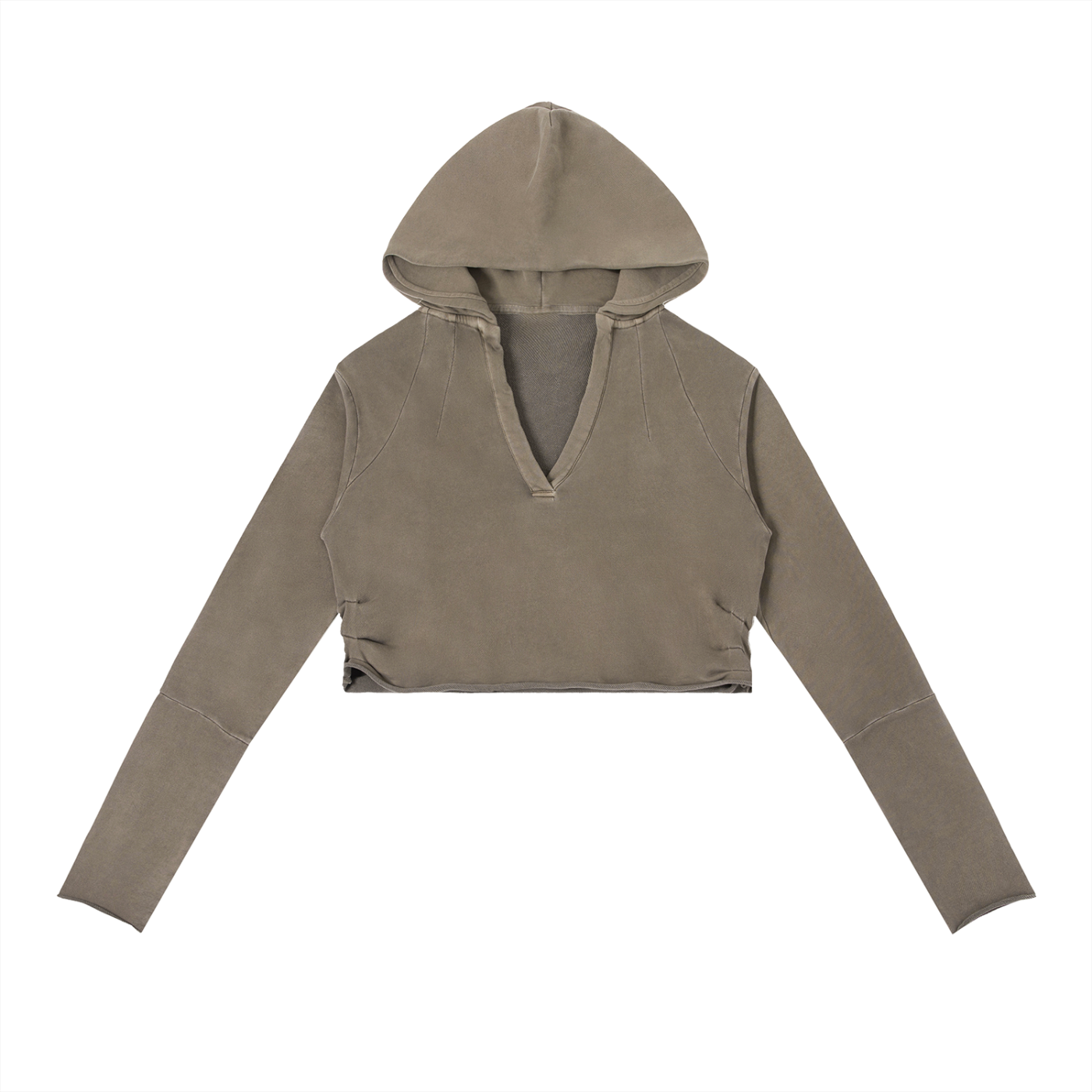Moms Rule - Vintage Washed Raw Edge Hoodie