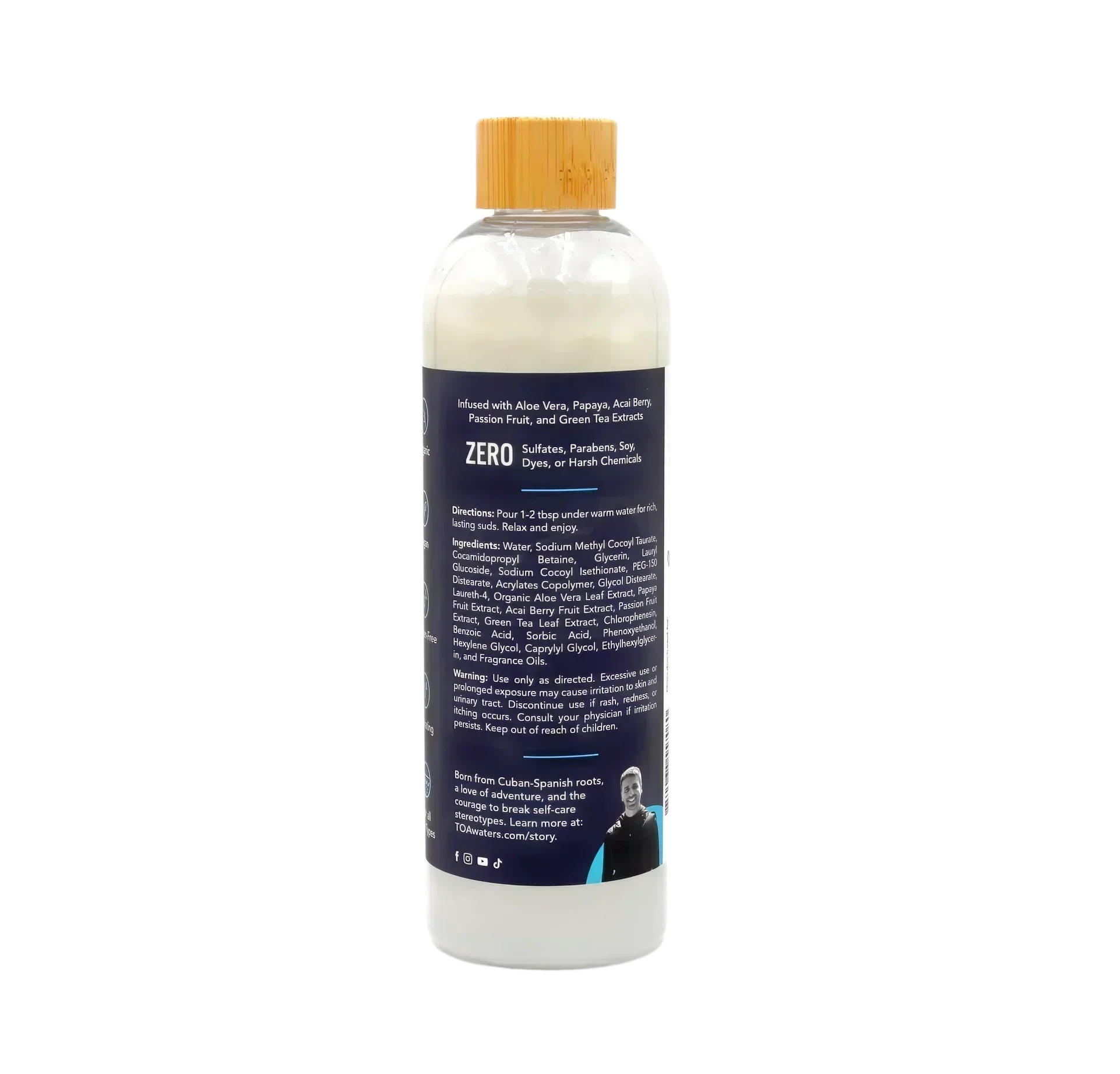 Havana Bubble Bath - Rum and Sandalwood