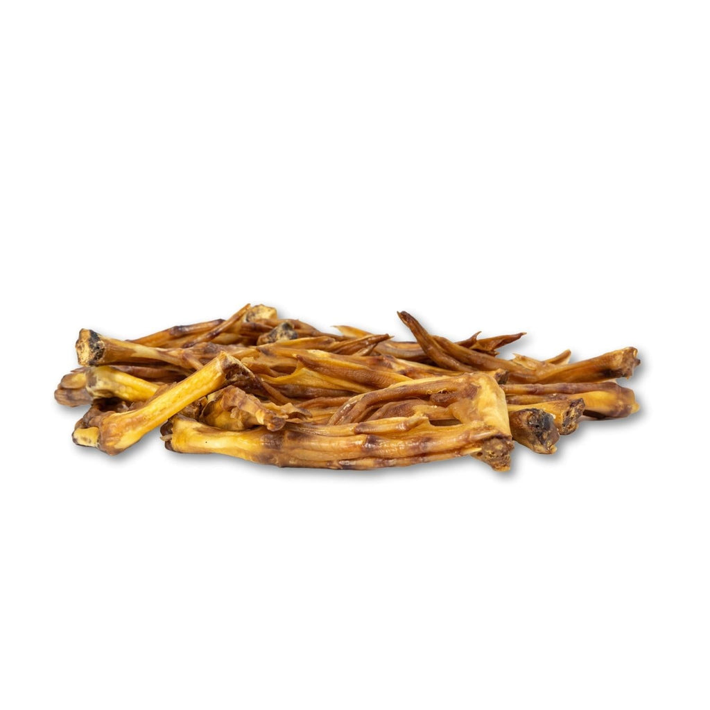 Country Living All-Natural Duck Feet Dog Treats – Crunchy, Long-Lasting Chews – (20-Pack)